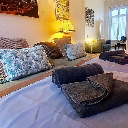 Appartement Hortensia De Charme 92 M2 Hyper Centre - Down Town Boulogne-sur-Mer